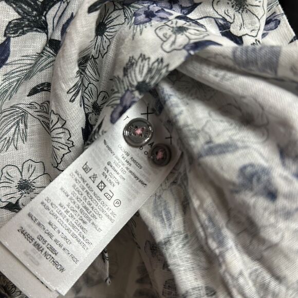 NWT TED BAKER London Linen Mens Shirt SIZE XXL CHEST 24 1/2” - Picture 13 of 15